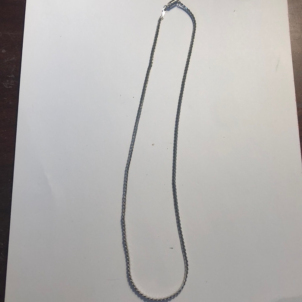 COPY - Simple silver chain 9 inch length unisex